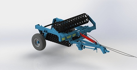 Агрегат катковый прицепной кольчато-шпоровый АКП-6КШ